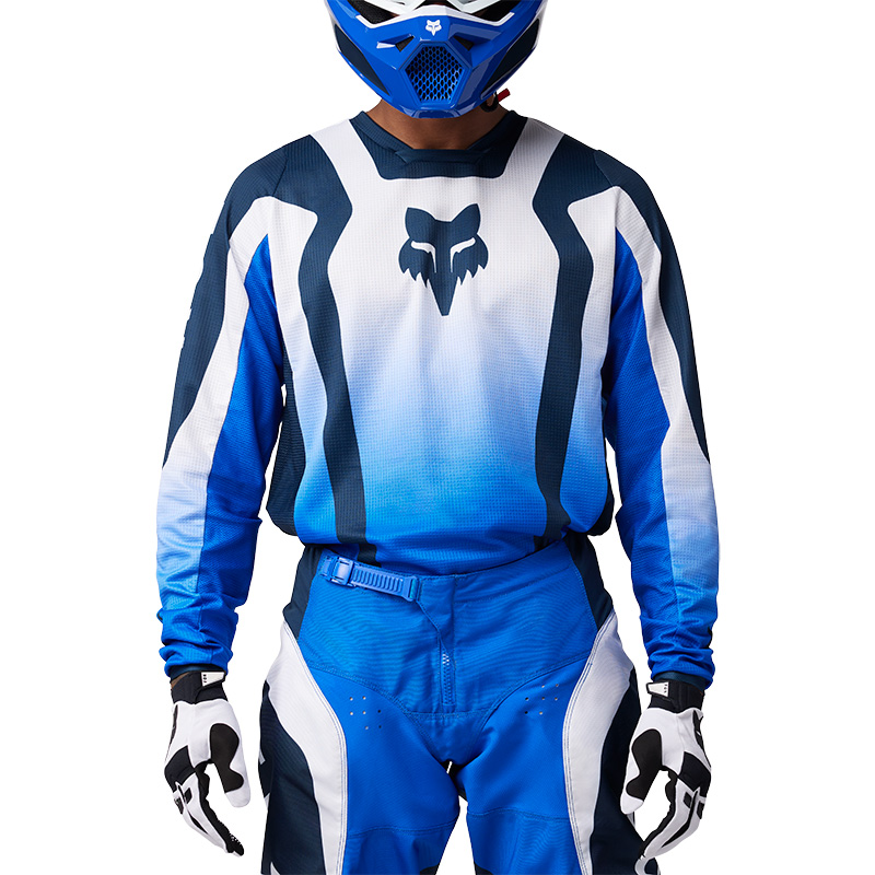 Fox MX25 180 Lean motocross gear featuring lightweight construction and bold race-inspired graphics.